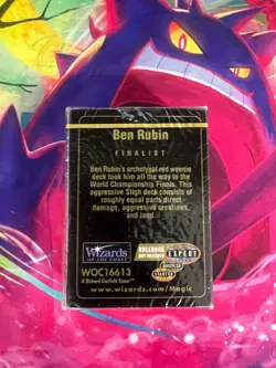 Ben Rubin World Championship Finalist 1998 Sealed Deck Magic The Gathering - Image 5