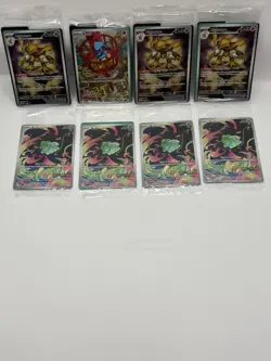 Pokemon Mega Evolution LOT Bulbasaur Stamped (X4) Alakazam (X3 ) Riolu (X1) - Image 2