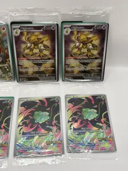 Pokemon Mega Evolution LOT Bulbasaur Stamped (X4) Alakazam (X3 ) Riolu (X1) - Image 4