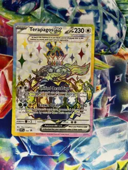 Pokemon Terapagos ex Promo 165 Sv: Scarlet & Violet Promo Cards Holo Near Mint - Image 3