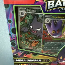 Pokemon TCG Mega Battle Deck Mega Gengar Ex - BRAND NEW SEALED✅ HAUNTER Promo - Image 2