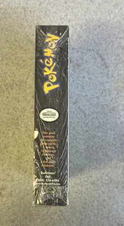 1999 WOTC Pokemon Base Set Theme Deck Blackout Theme Deck - NEW SEALED - Image 4