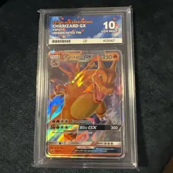Pokemon TCG: ACE 10 Charizard GX SM211 Hidden Fates Promo Not PSA UK Seller ✅ - Image 1