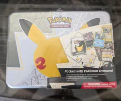 Pokemon TCG Celebrations 25th Anniversary Treasure Chest Brand New - Image 1