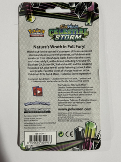 POKEMON SUN MOON CELESTIAL STORM BLISTER BOOSTER PACK NEW TAPU BULU & TAPU FINI - Image 4
