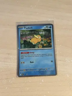 Pokemon TCG Psyduck 007 Me: Mega Evolution Black Star Promo Holo - Image 1