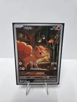 Pokemon Vulpix 138/132 IR Mega Evolution Extended Art Case - Image 3