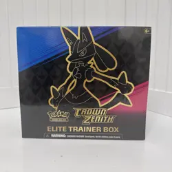 Pokemon TCG Crown Zenith Elite Trainer Box ETB Brand New Factory Sealed - Image 1