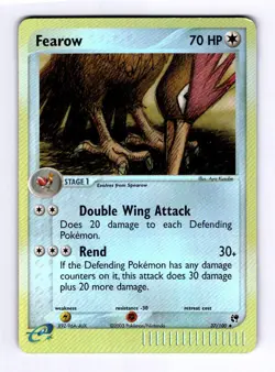 Fearow Sandstorm #37 (2003) Uncommon Reverse Holo NM Pokemon - Image 1