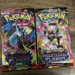 Pokemon (TCG): Phantasmal Flames Booster Pack x 2- in hand ready to send UK - Image 1
