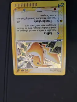 Pokemon TCG Pikachu Nintendo Black Star Promos 012 Regular Promo - Image 3
