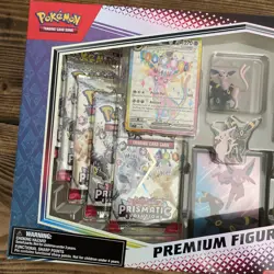 Pokemon Center Eevee Prismatic Evolutions Premium Collection Figure - Image 2