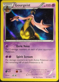 Pokemon - Gourgeist - 57/146 - Holo Rare - XY Base Set - NM/M - NEW - Image 1