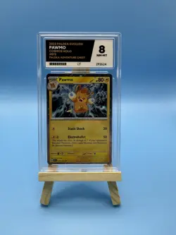 2023 POKEMON PALDEA ADVENTURE CHEST COSMOS HOLO PAWMO #075 ACE 8 - Image 1