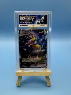 Pokemon PTCG S-Chinese Sword&Shield promo Jolteon VMAX CSHC 009 ACE Graded 9 - Image 1