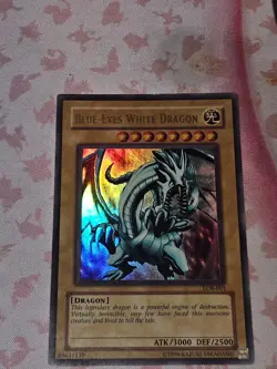 Yu-Gi-Oh! Blue-Eyes White Dragon LOB-001 Ultra Rare - Image 1