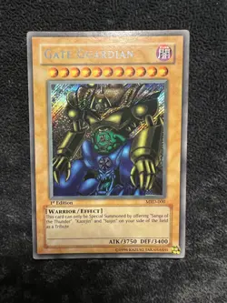 Yu-Gi-Oh! - Gate Guardian MRD-000 Secret Rare 1ST EDITION - Image 1