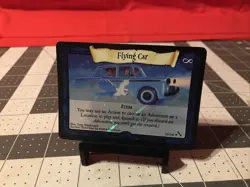 Vintage 2002 WOTC Harry Potter TCG Flying Car 22/140 Foil Card Near Mint - Image 1