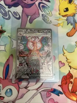 Pokemon TCG Charizard EX Holo Ultra Rare Card 223/197 SV03 Obsidian Flames - Image 2