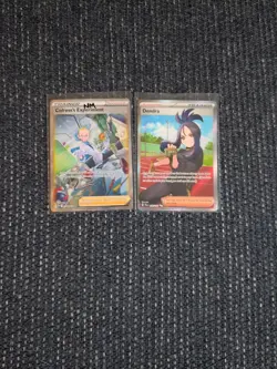 Pokemon Lot of 2 Full Art Trainer Cards: SV1 Professor’s Research 240 & 241 - Image 1