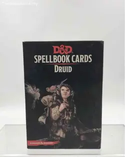 D&D Dungeons And Dragons Arcane Druid Spellbook Gaming Cards Mixed Lot - Image 2