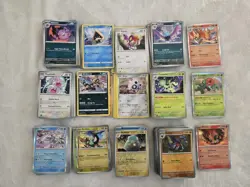 POKEMON CARD 20 BULK LOT/HOLO AND REVERSE HOLO, RARE, COMMON AND UNCOMMON ONLY! - Image 1