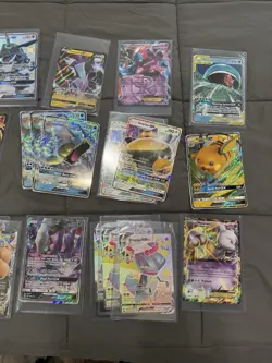 Pokemon Jumbo Card Lot 25 Cards Total Charizard Ex Gx v - Image 4