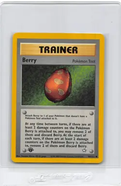 Berry 99/111 - 1ST EDITION - COMMON Neo Genesis - VINTAGE WOTC POKEMON CARD - NM - Image 1