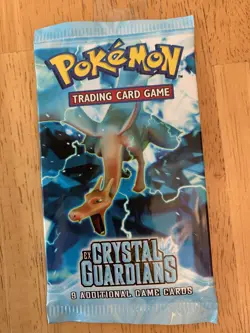 Pokemon EX Crystal Guardians Trading Card Game Booster Pack SEALED 820650103803 - Image 3