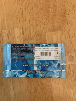 Pokemon EX Crystal Guardians Trading Card Game Booster Pack SEALED 820650103803 - Image 4