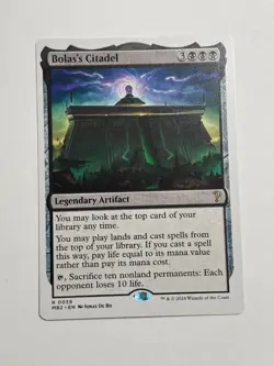 Bolas's Citadel (White Border) Mystery Booster 2 Magic the Gathering MTG Card - Image 1