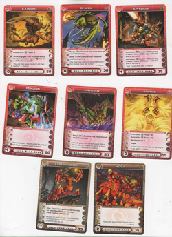 Lot of 4 Chaotic starter decks(192 cards). 4 tribes. Deck #07 - Image 2
