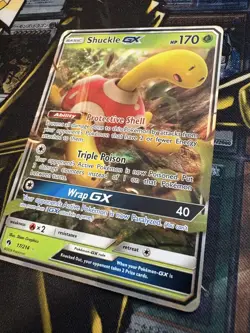 Shuckle GX 17/214 Lost Thunder Holo NM/Pack Fresh/Card in photo - free shipping - Image 2