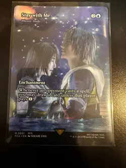 Stay with Me - Rhystic Study (Showcase) Final Fantasy: Through the Ages Regular - Image 1