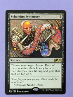 MTG Magic: Core Set 2020: Scheming Symmetry #113/280 Rare - NM - Image 1