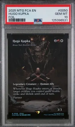 Hugo Kupka - Bruse Tarl, Boorish Herder (Showcase) Final Fantasy PSA 10 - Image 1