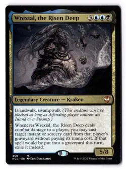 Wrexial, The Risen Deep NM* Commander Streets Of New Capenna 359 mtg -UnltdCards - Image 1