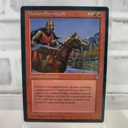 1995 Magic The Gathering: Ice Age Marton Stromgald - Image 1