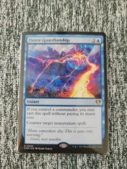 Fierce Guardianship Commander Masters R 0094 Magic the Gathering - Image 1