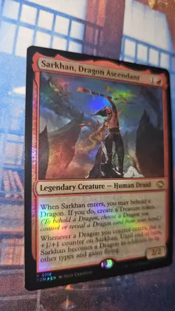 Sarkhan, Dragon Ascendant Tarkir: Dragonstorm Foil - Image 2