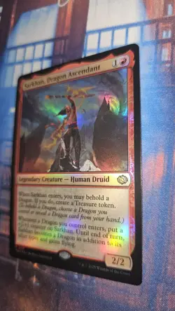 Sarkhan, Dragon Ascendant Tarkir: Dragonstorm Foil - Image 3