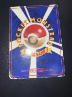 Gengar No.094 Fossil Holo Rare Old Back Japanese Pokemon Card TCG HP Poor - Image 4