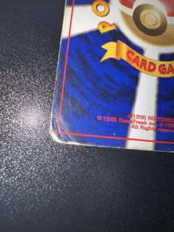 Gengar No.094 Fossil Holo Rare Old Back Japanese Pokemon Card TCG HP Poor - Image 5