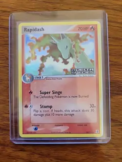 Rapidash 52/113 Stamped Holo Uncommon Delta Species Pokemon TCG - Image 1