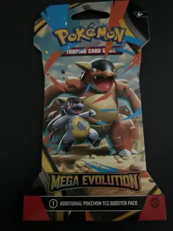 (VERY HEAVY) 33.39g Pokemon TCG Mega Evolution Sleeved Booster Pack (SEALED)✅ - Image 2