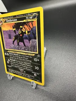 Pokemon Umbreon Neo Discovery 32/75 Rare WOTC Vintage 2001 TCG LP - Image 3