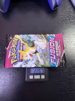 Insanely Heavy!! 22.67 Gram Fusion Strike Pokemon Sealed Booster Pack New - Image 1