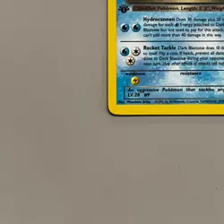 Dark Blastoise 20/82 1st Edition Team Rocket Pokemon TCG NM - Image 5