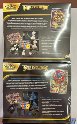 Lot Pokemon 2x Mega Evolution Elite Trainer Box Lucario Gardevoir ETB Sealed #4 - Image 2