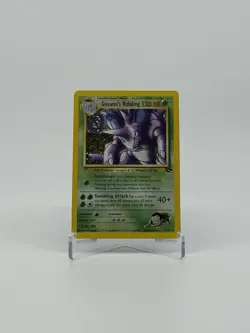 Pokemon - Giovanni's Nidoking - 7/132 - Gym Challenge - Holo - Image 1